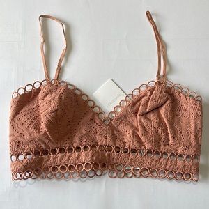 Zimmerman Eyelet Bralette Crop Top